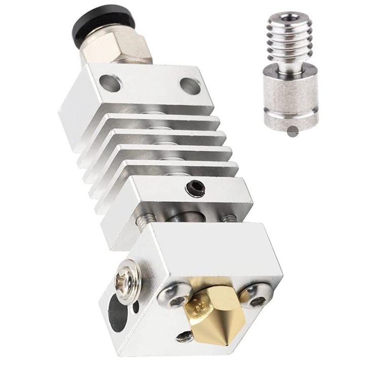 All Metal Hotend Titanium Heat Break Nozzle Mm Pneumatic Coupler