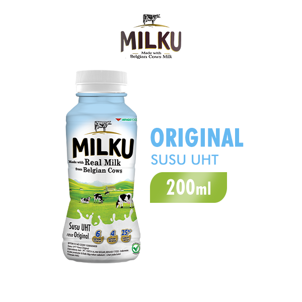 Milku Susu Uht Susu Siap Minum Original Ml Lazada Indonesia