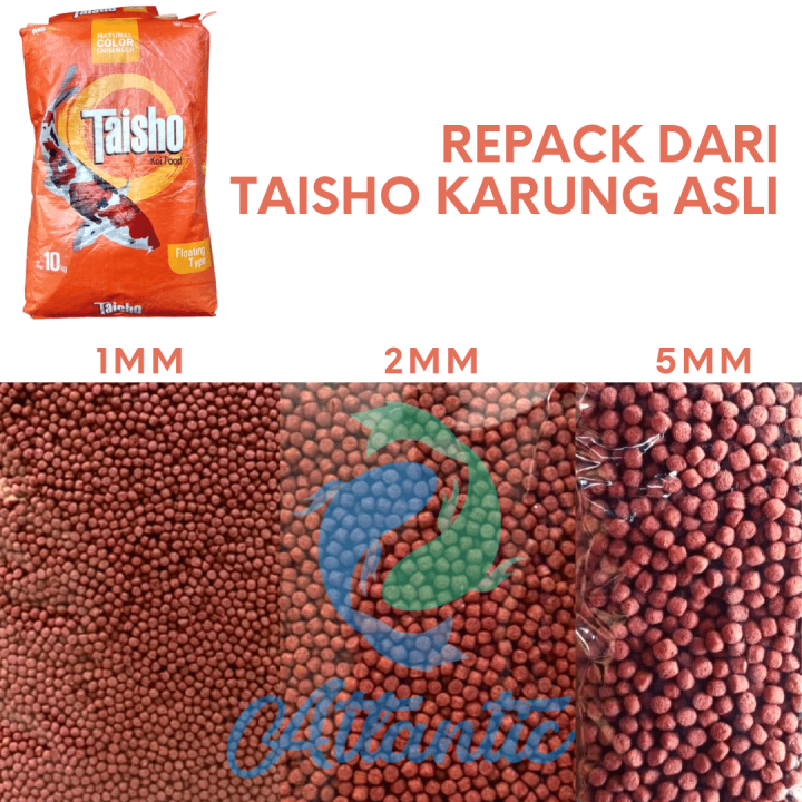 Taisho Super Red Merah Mm Mm Mm Repack Gr Pakan Pelet Makanan