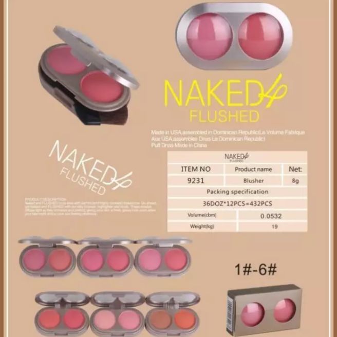 Blus On Naked Urban Decay Isi Warna Lazada Indonesia