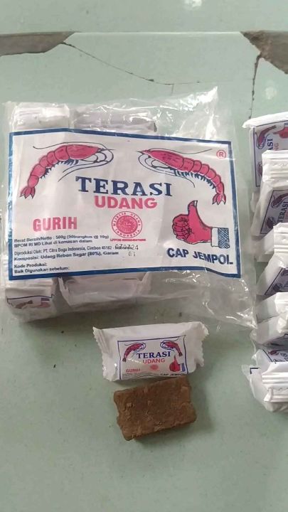 Terasi Udang Cap Jempol Kemasan Sachet Lazada Indonesia