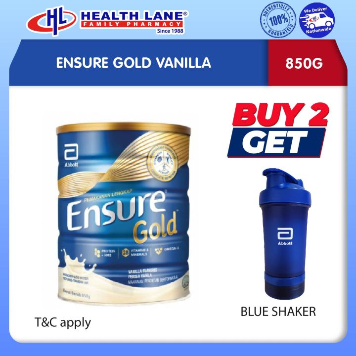 ENSURE GOLD VANILLA 850G Lazada