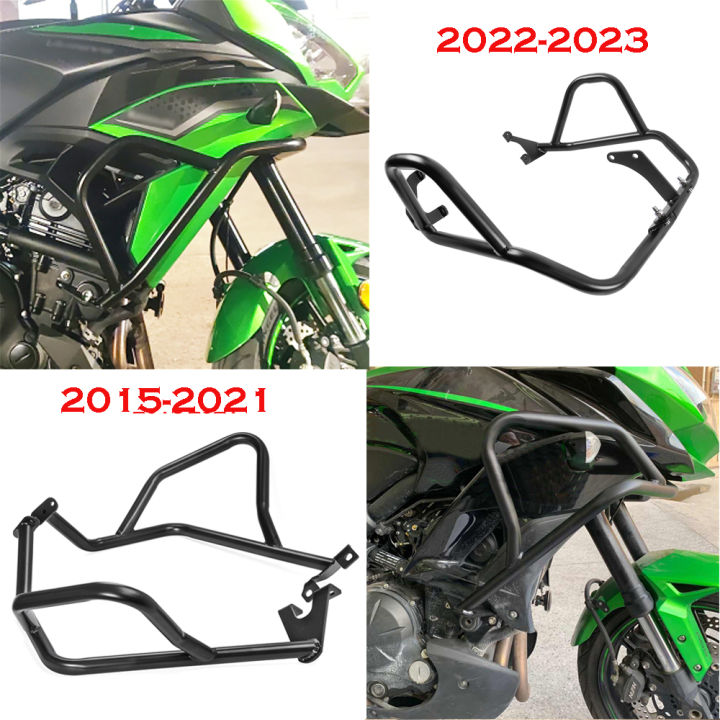 Highway Engine Upper Crash Guard Bars Frame Bumper Protector For