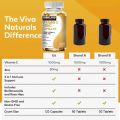 Vitamin C 1000mg With Zinc 20mg Capsules For Supports Cellular Energy