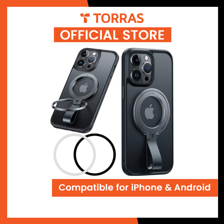 TORRAS OmniRing Compatible For MagSafe Phone Grip Holder Removable