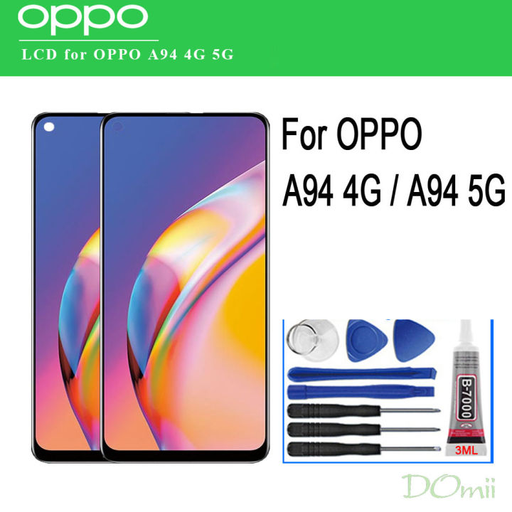 Original Oled Tft Lcd For OPPO A94 4G CPH2203 LCD Display Touch Screen