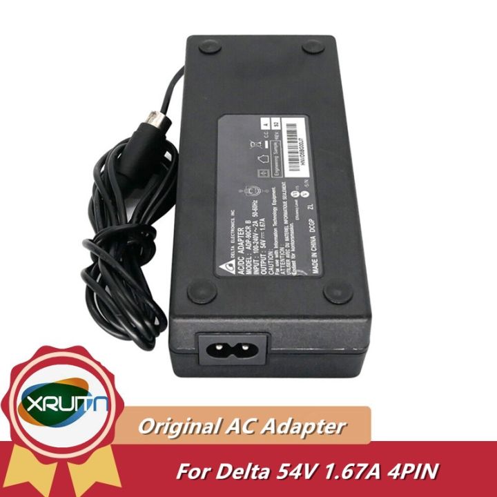 Genuine Delta ADP 90CR B AC Power Adapter 54V 1 67A Supply 90W Charger