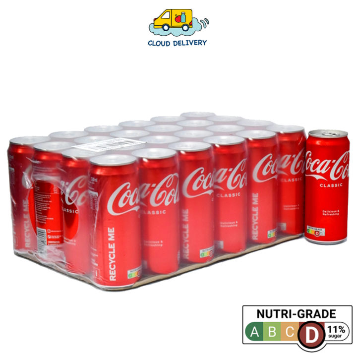 Coke Coca Cola Classic 24 X 320ml Lazada Singapore