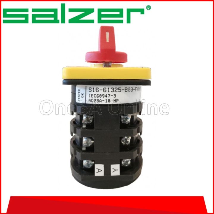 Salzer Ammeter Selector Switch Off R Y B A S B Lazada