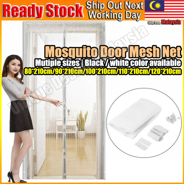 Mosquito Door Net Mesh Screen Bug Fly Pet Patio Hands Free Magnetic