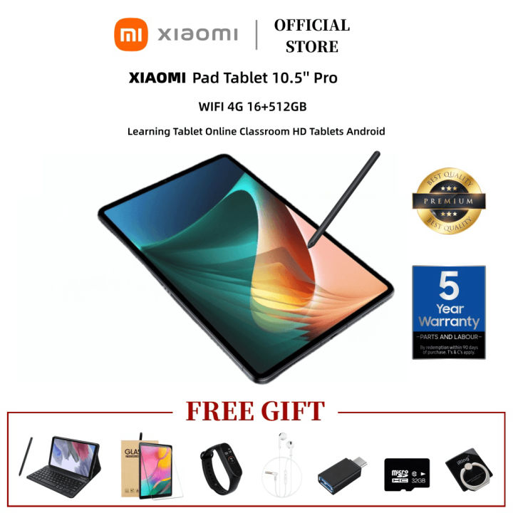 XIAOMI Redmi Pad Tablet 10 5 Pro 16 512GB ROM Learning Tablet Online