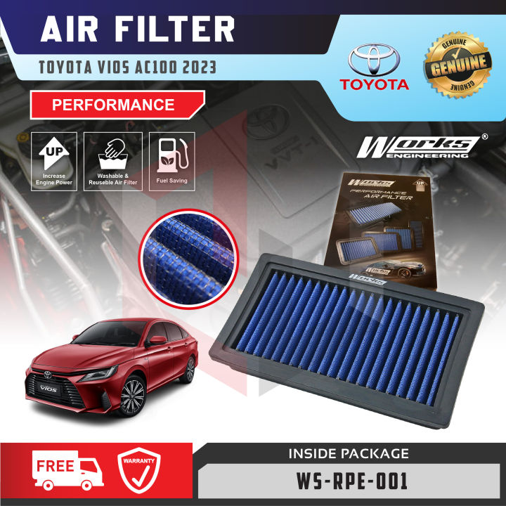 Works Engineering Drop In TOYOTA VIOS AC100 2023 WS RPE 001 PERFORMANCE