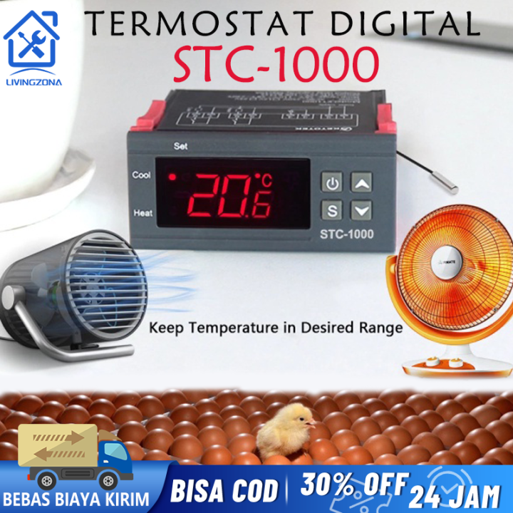 STC 1000 XH W3230 XH W3001 220V Thermostat Digital Temperature