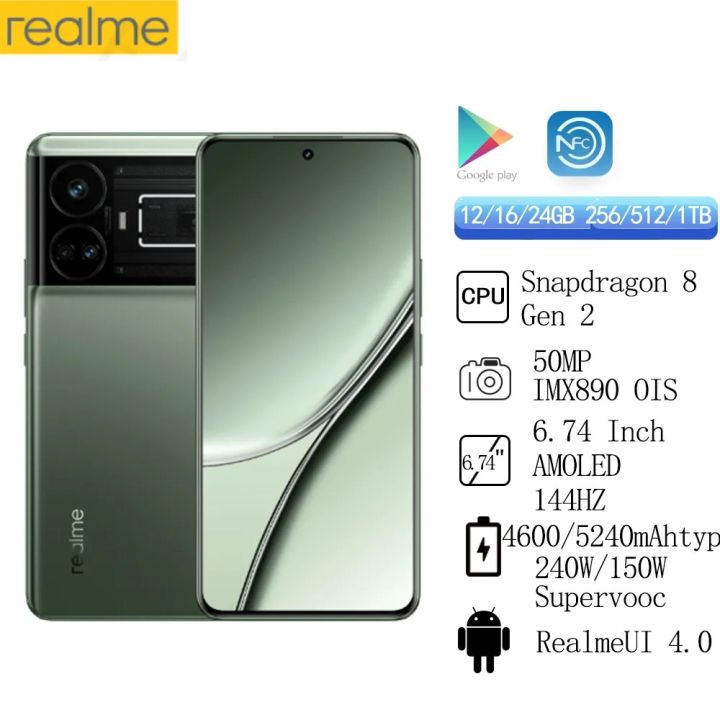 Global Rom Realme Gt Snapdragon Gen Mp Imx Ois Inch