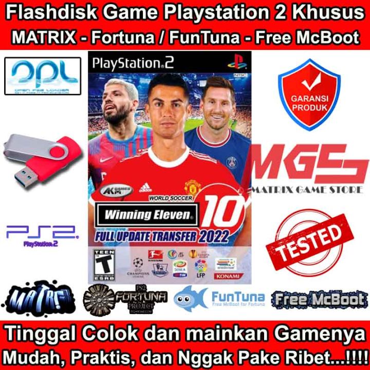 Flashdisk Game PS2 PS 2 EFootball Winning Eleven 2022 Terbaru Lazada