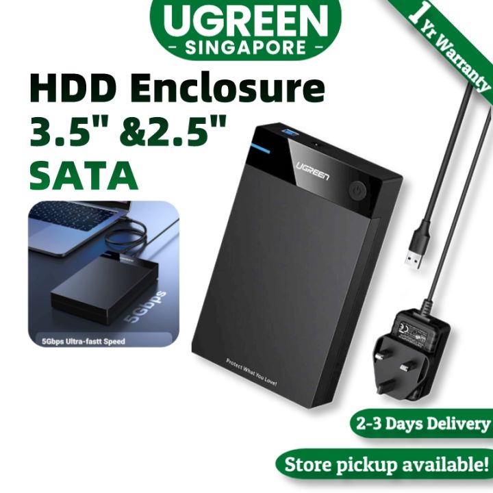 Ugreen External Hard Drive Enclosure Inch Hdd Case Usb To Sata