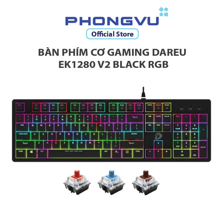 B N Ph M C Gaming Dareu Ek V Black Rgb B O H Nh Th Ng