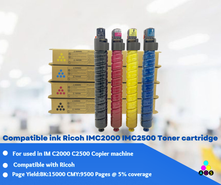 Aos Compatible Ink Ricoh Imc Imc Toner Cartridge For Used Im