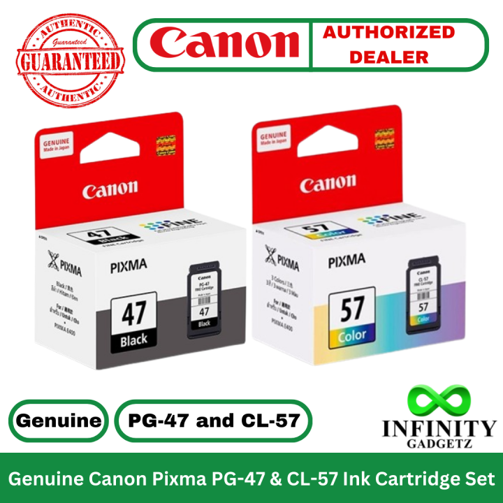 Genuine Canon Pixma Pg And Cl Ink Cartridge Set Lazada Ph