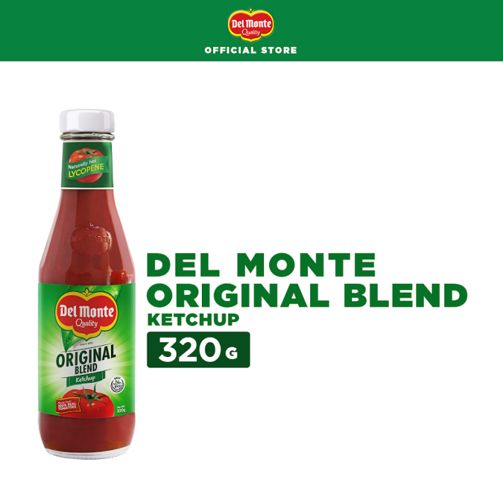 Del Monte Original Blend Ketchup With High Quality Tomatoes And No