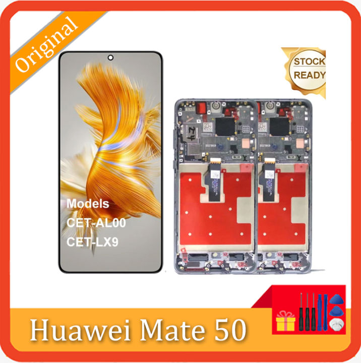 Original 6 7 OLED Display For Huawei Mate 50 LCD Touch Screen