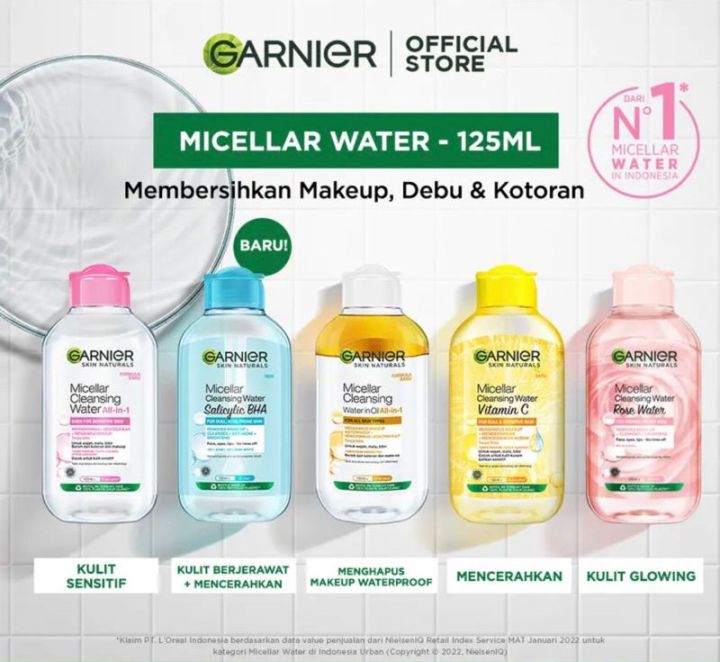 Garnier Micellar Water Series Ml Lazada Indonesia