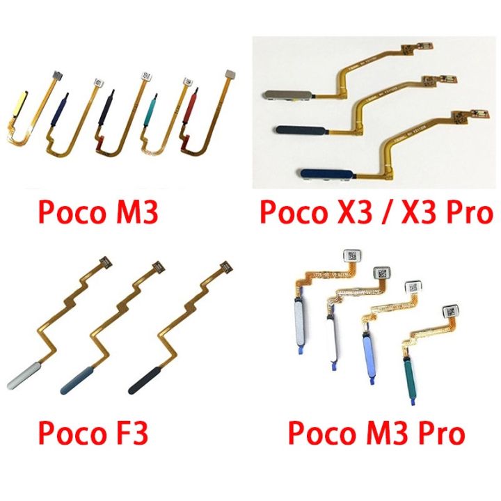 For Xiaomi Poco X3 Pro F3 Pro M3 Pro For Redmi 9T Home Key Finger Print