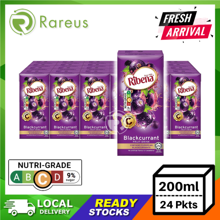 Ribena Blackcurrant Fruit Drink 200ml X 24 Packets Lazada Singapore