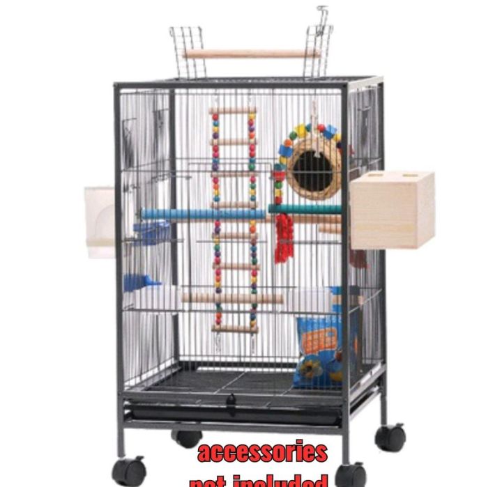 Ready StockBird Cage Parrot Cage Sangkar Burung Sugar Glider Lazada