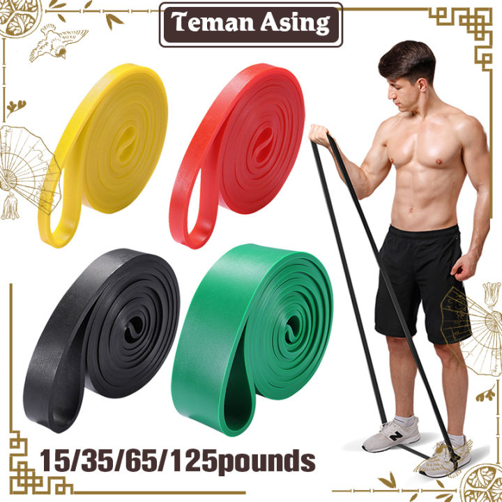 208cm Yoga Band Resistance Band Gym Olahraga Loop Elastic