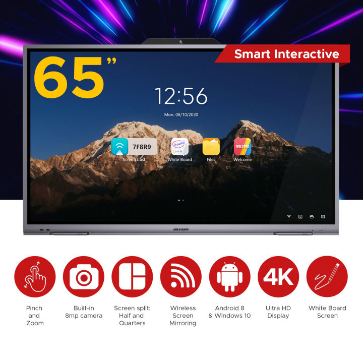 Hikvision DS D5B65RB A 65 Inch 4K Interactive Display Lazada PH