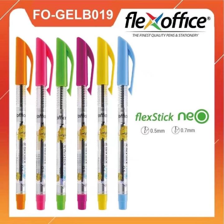 Flexoffice Fo Gelb Flexstick Neo Smooth Ink Pen Ballpen Box Lazada Ph