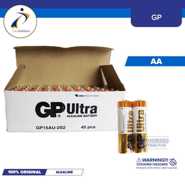 Gp Ultra Alkaline Aa Battery Pcs Lazada Ph