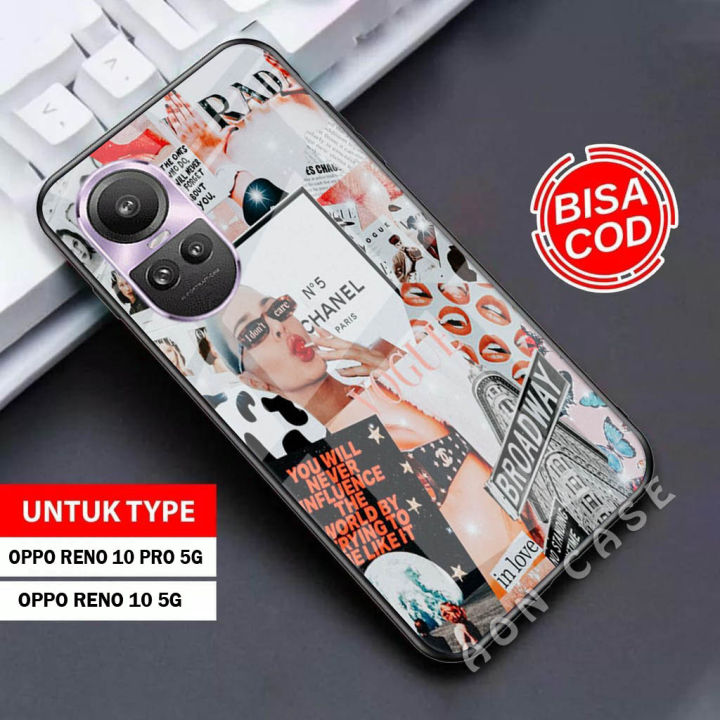 Oppo Reno Pro G Reno G Softcase Glass Kaca Casing Handphone