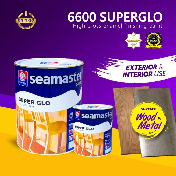 Seamaster Paint 海马牌 6600 SuperGlo High Gloss Finish Paint For