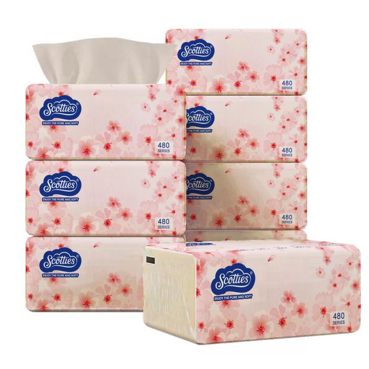 Packs Scotties Facial Tissue Paper Towel Tissue Paper Packs