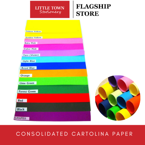 Cartolina Colored Paper 6 Sheets Lazada PH