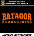 Stiker Cutting Variasi Kaca Etalase Gerobak TUILISAN BATAGOR KUAH