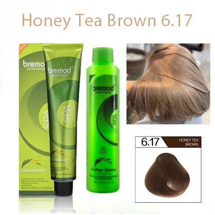 Bremod Honey Tea Brown Bundle Hair Colorant Hair Dye With