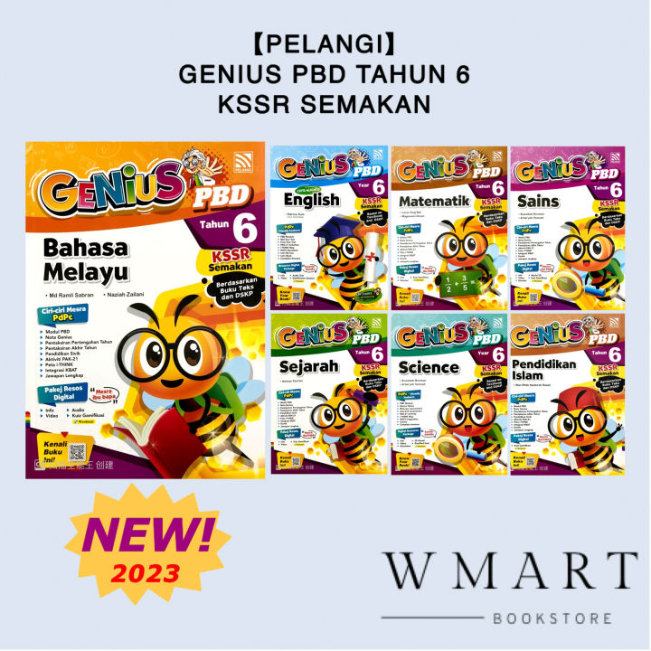 PelangiBuku Latihan Genius PBD Tahun 6 KSSR Semakan 2023