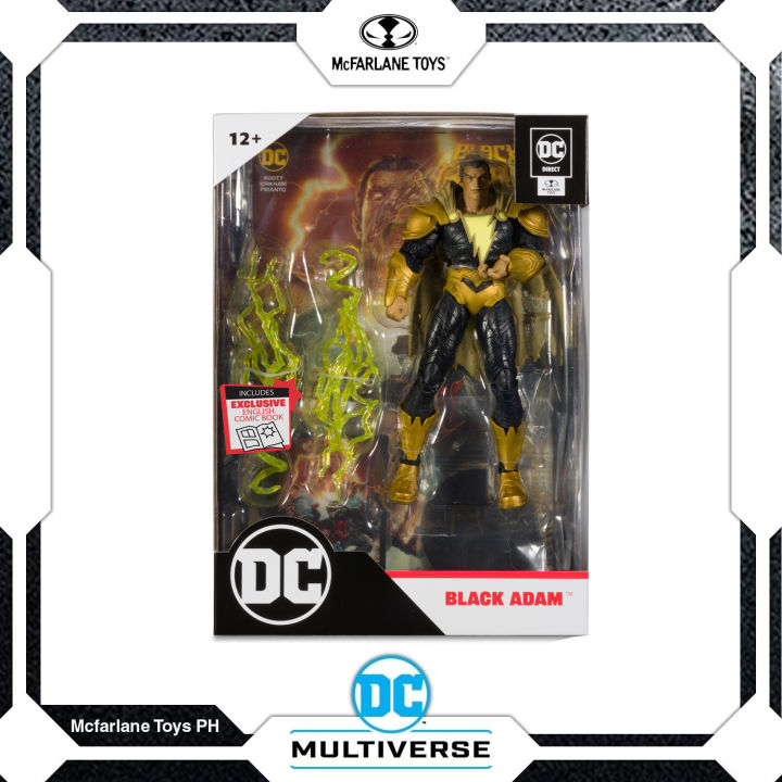 Mcfarlane Toys Dc Direct Page Punchers Black Adam Inch Figure