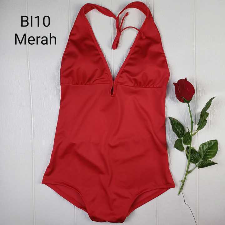 BI10 Baju Renang Terusan Monokini Bikini Pantai Lazada Indonesia