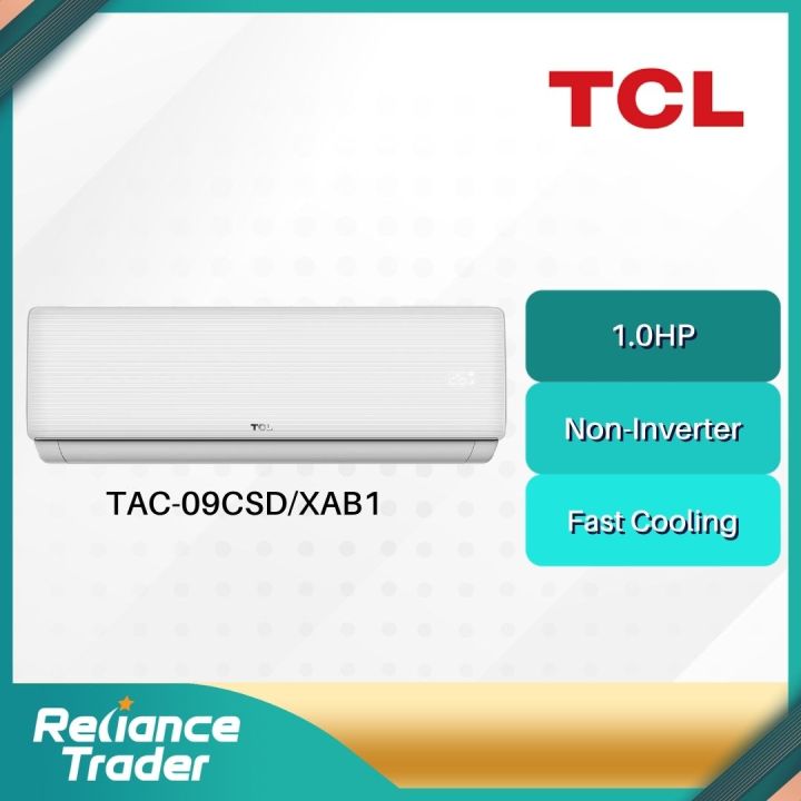 TCL Non Inverter Air Conditioners TAC 09CSD XAB1 1 0HP TAC 12CSD XAB1