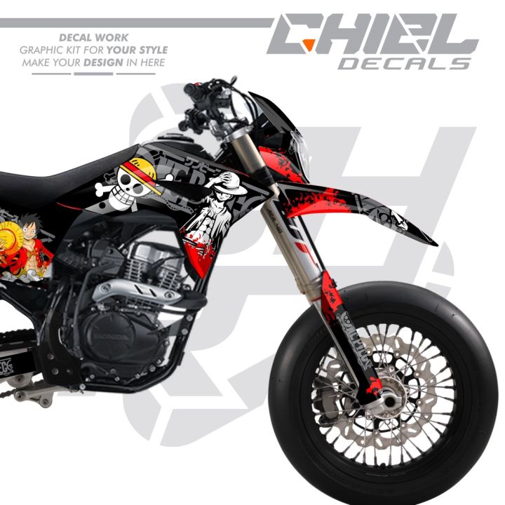 Cod Decal Stiker Motor Sticker Dekal Honda Crf L Desain One