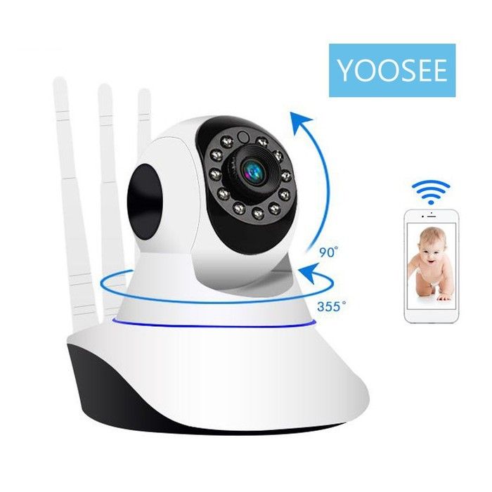 IP Camera CCTV Wifi IPCAM WIRELESS 3 Antena Yoosee Lazada Indonesia