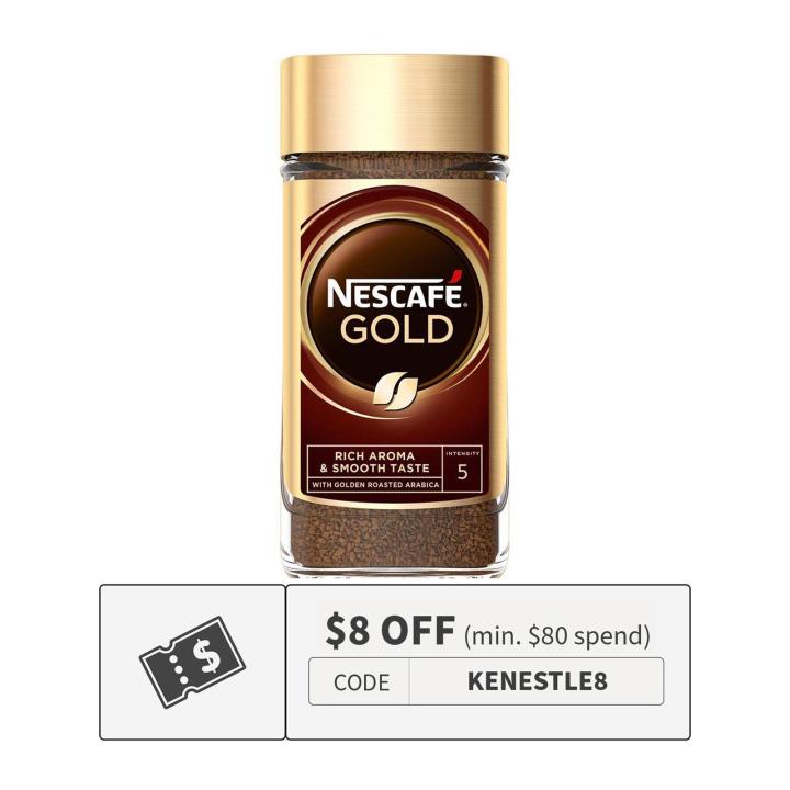 Nescafe Gold Pure Soluble Coffee Lazada Singapore