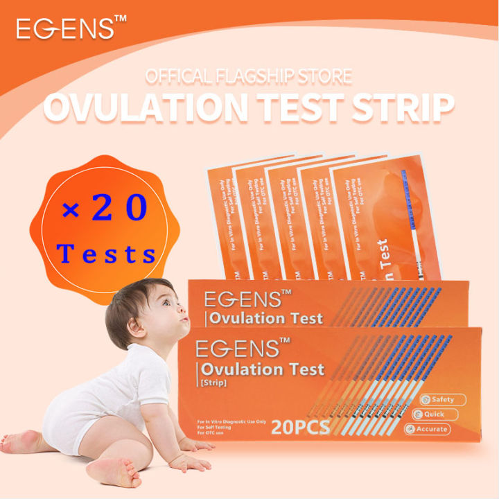 Egens Pcs Lh Ovulation Test Strips Kit First Response Ovulation Kits