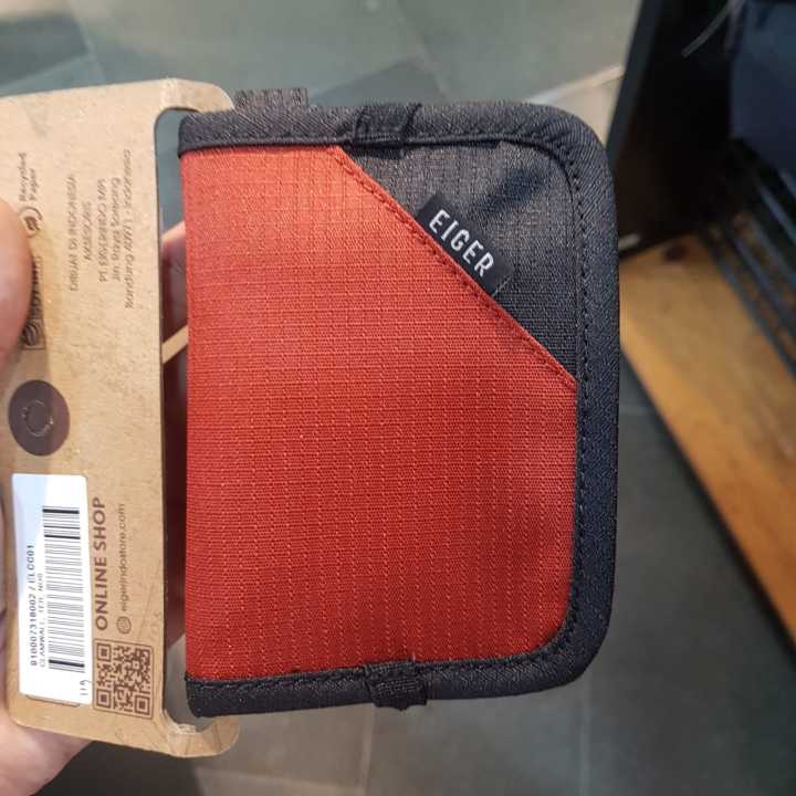 Dompet Eiger Clamwall Wallet Terakota Lazada Indonesia