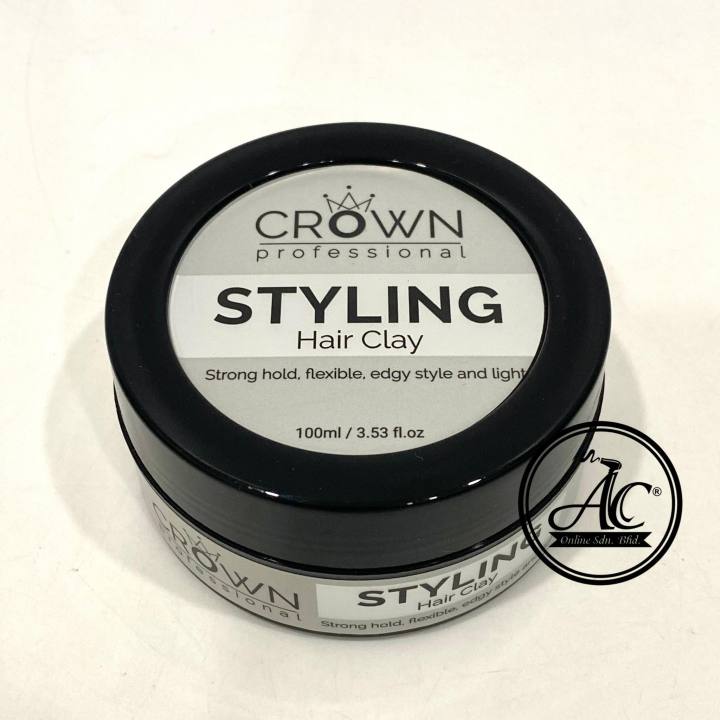 Crown Professional Styling Hair Clay 100ml Ready Stock In Malaysia