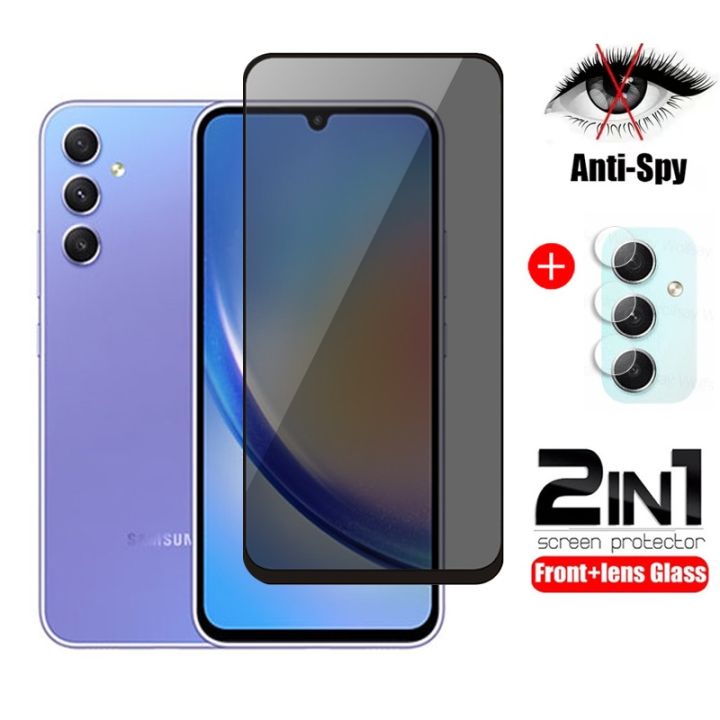 Độ nét cao hoàn chỉnh riêng tư chống spay cho Samsung galaxy a25 a05